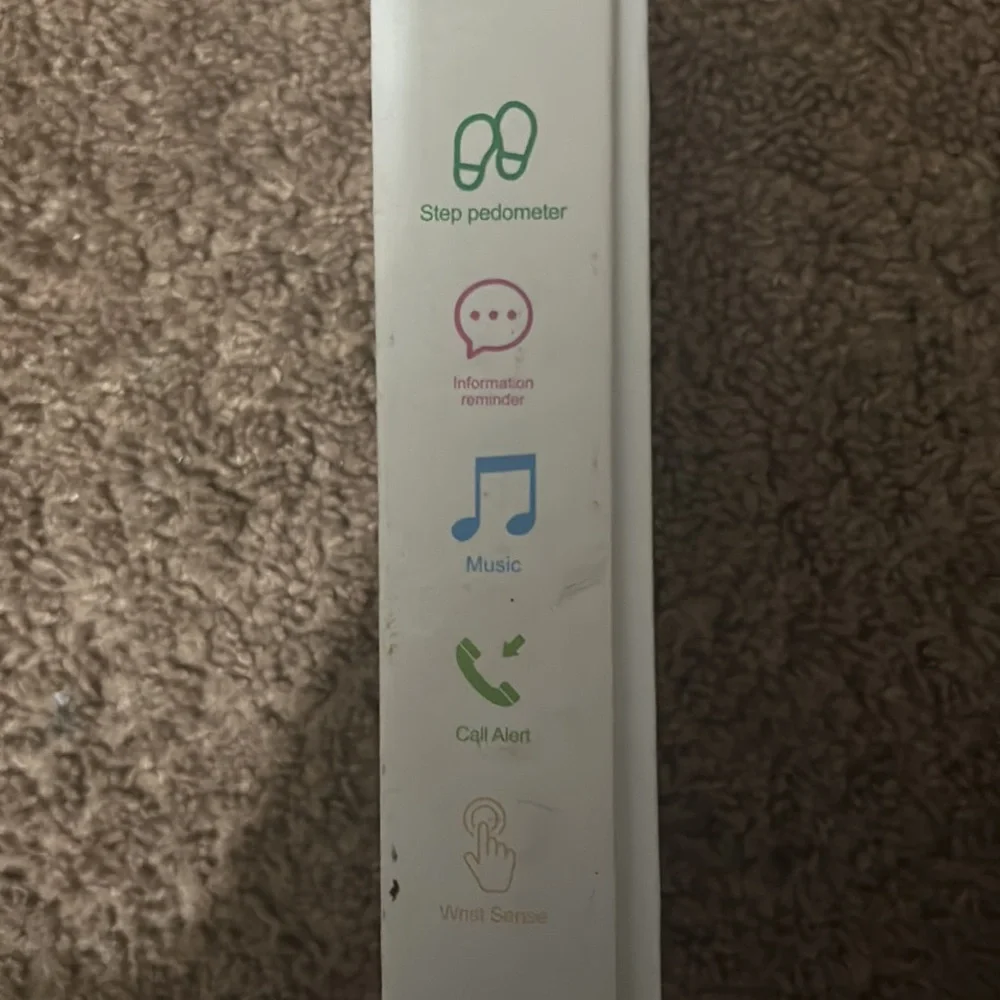 Chill band smart tracks ur health connect ur phone to it play music and a watch
